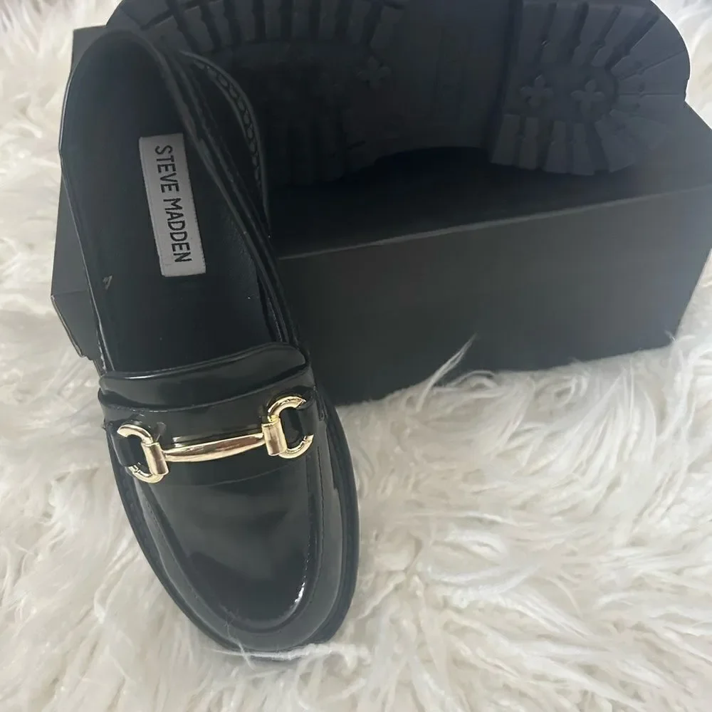 Lot of 2 kids shoes Steve madden  Sam Edelman loraine loafers